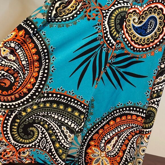 Melissa Paige Turquoise Paisley Camisole - Picture 5 of 7